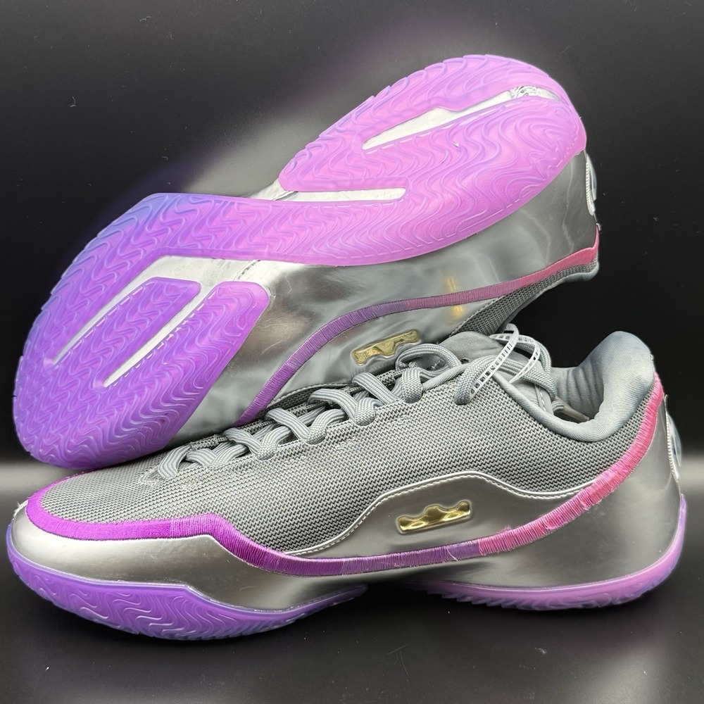 Nike Lebron 23 LUX Bubble Boy Purple Grey Basketball IF0694-002 Mens Size 11 - Picture 4 of 13